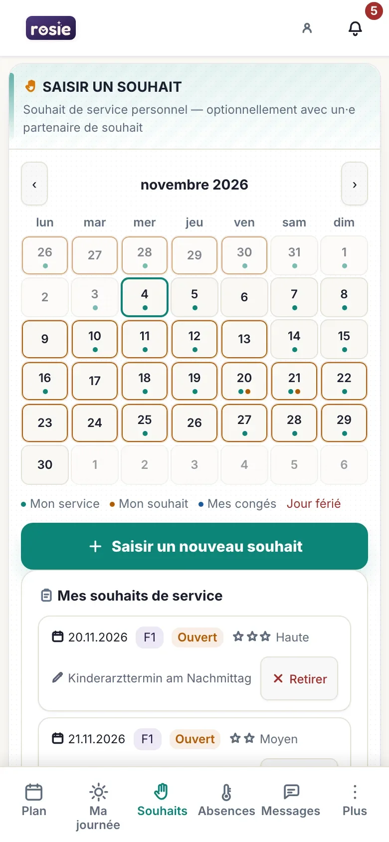 Souhaits